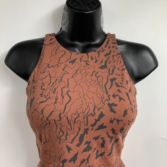 Lululemon Women's Align High-Neck Tank Top in Camo Contour SIze 2 - Picture 5 of 14